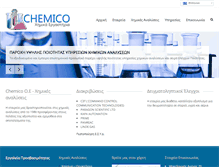 Tablet Screenshot of chemicolab.gr